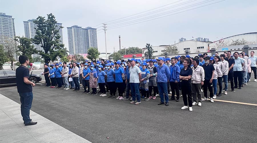 安全至上 防范未“燃”！金環(huán)電器開展消防安全演練