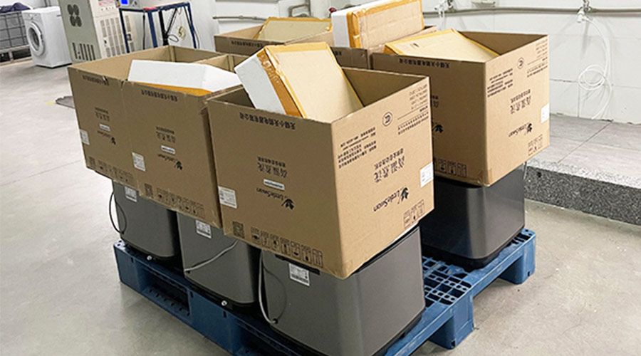 高質(zhì)量 低返工率！順利完成客戶迷你洗衣機(jī)驗(yàn)貨