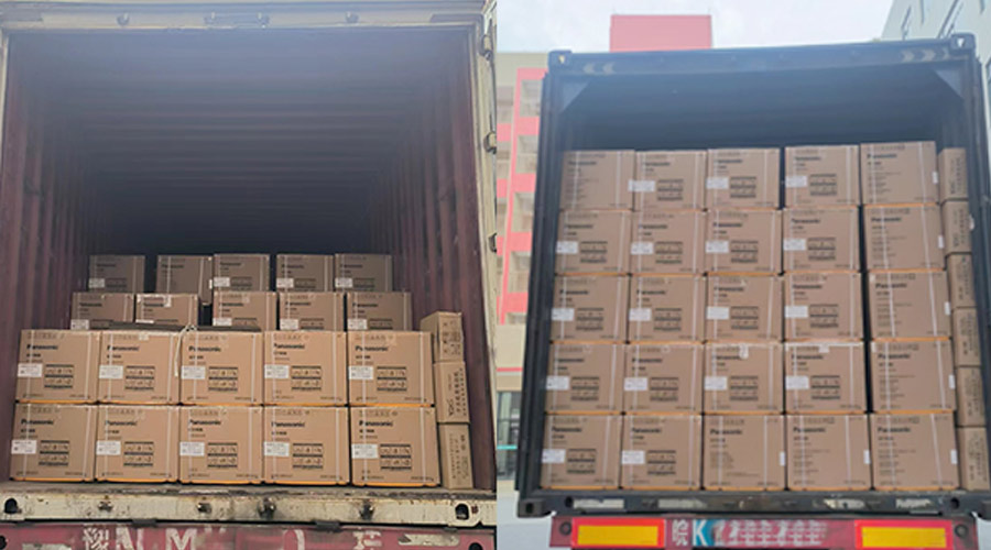 時間就是金錢！金環(huán)電器快速完成松下衣物烘干機發(fā)貨