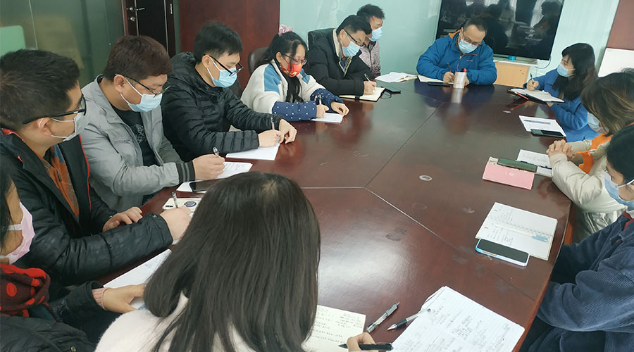 開工大吉！金環(huán)電器組織銷售部門召開動員大會