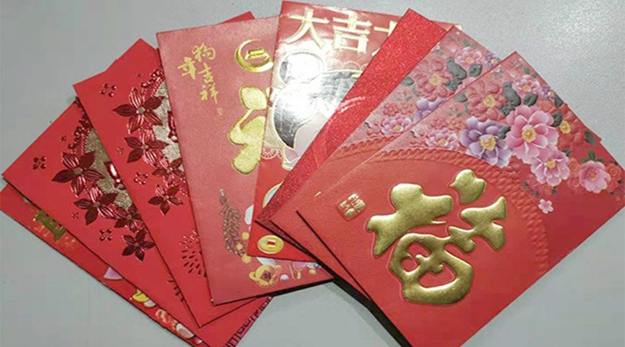 開工好彩頭！金環(huán)電器銷售部為員工派發(fā)開工紅包！