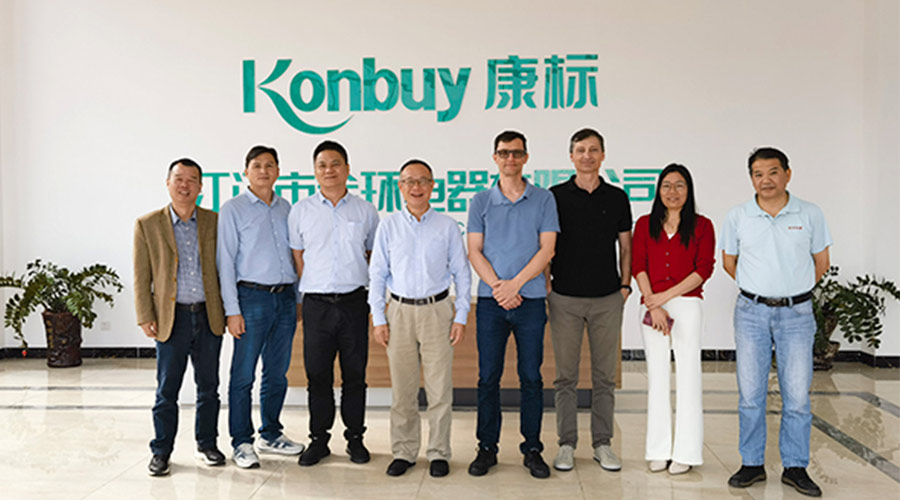 新項目對接！客戶伊萊克斯親臨金環(huán)電器參觀指導