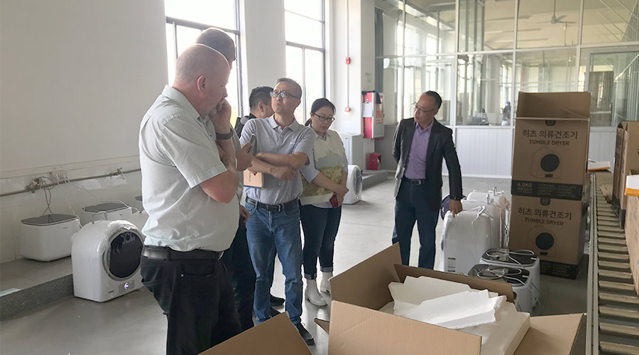 搶訂單 拼合同！金環(huán)電器積極推進(jìn)滾筒衣服烘干機(jī)訂單增長(zhǎng)